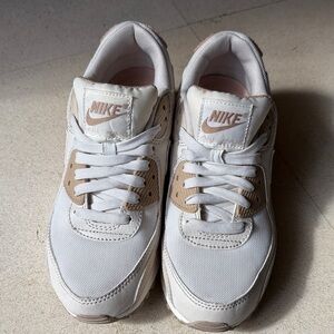 Nike Air Sneakers in Cream and Tan